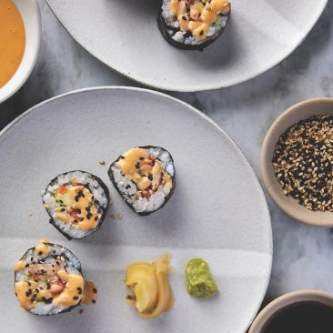 Spicy Tuna Roll with Tonnino Yellowfin Tuna Ventresca in Olive Oil