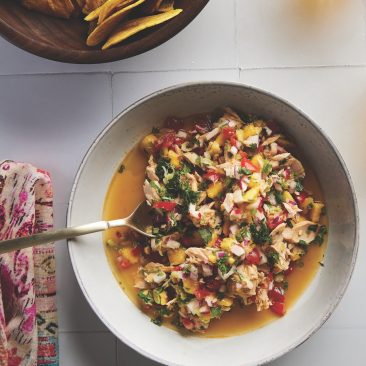 Tropical Ceviche with Tonnino Yellowfin Tuna Fillets with Jalapeno in Olive Oil