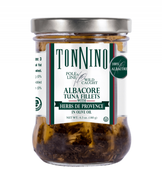 Pole & Line Albacore Tuna Fillets with Herbs de Provence in Olive Oil