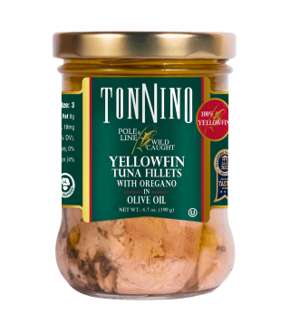 Pole & Line Yellowfin Tuna Fillets with Oregano in Olive Oil