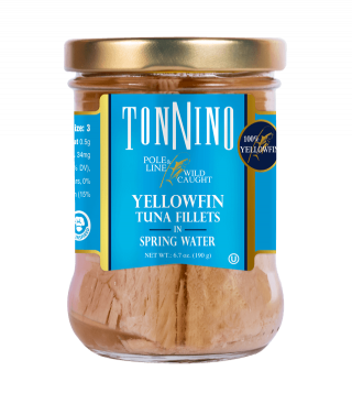 Pole & Line Yellowfin Tuna Fillets in Spring Water