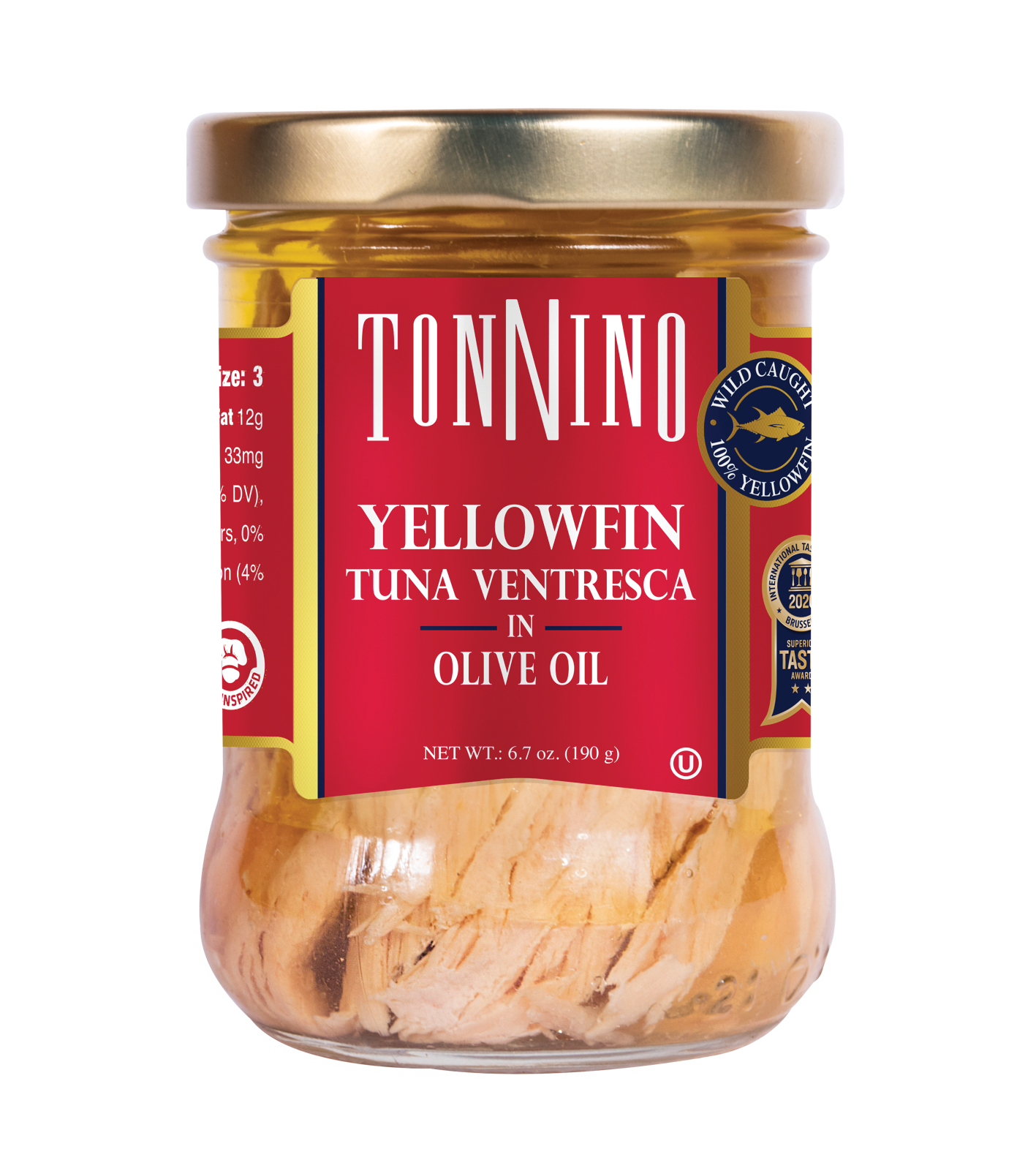Tonnino Yellowfin Tuna Ventresca in Olive Oil