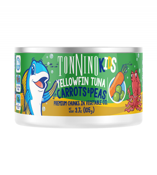 Walmart Exclusives - Yellowfin Tuna with Carrots & Peas - Premium Chunks in vegetable oil